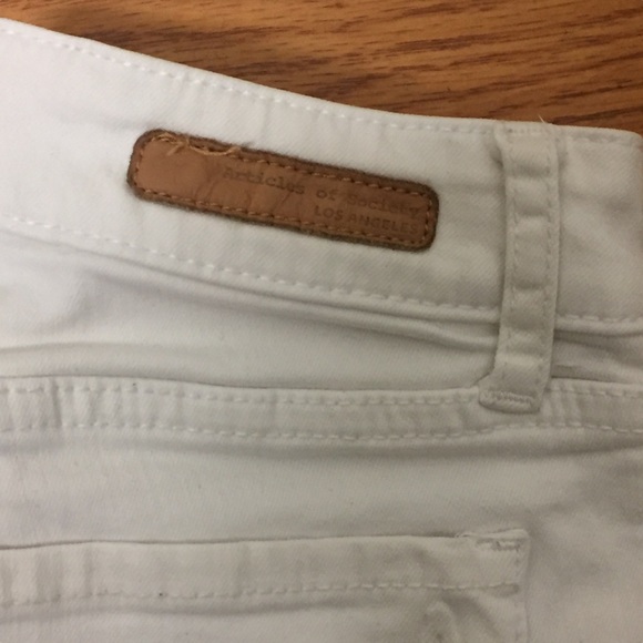 Women’s jeans articles of society size 25 white - Picture 2 of 7
